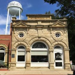 Berlin Heights bank water tower