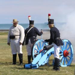 Perry's Cannon firing
