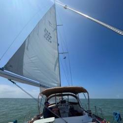 Lake Erie Sailing Charters at sail