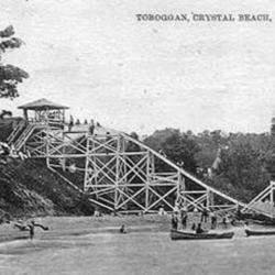Vermilion Crystal Beach tobaggan, historical