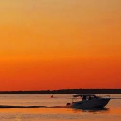 Sunset Boat