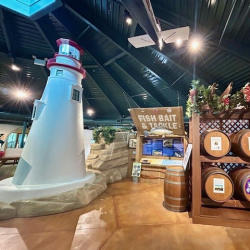 West WC interior lighthouse display