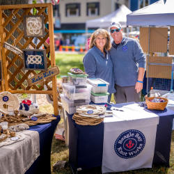 Art in the Park PIB Beagle Bay Christine Randy
