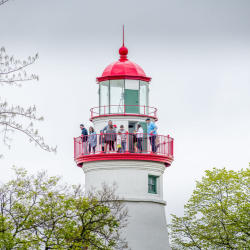 Marblehead Lighthouse top spring