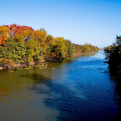 Ottawa National Wildlife Refuge fall water