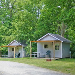 Crystal Rock Campground cabins
