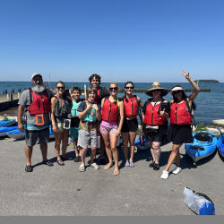 Island Green Week kayakers