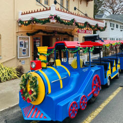 Lakeside Christmas train
