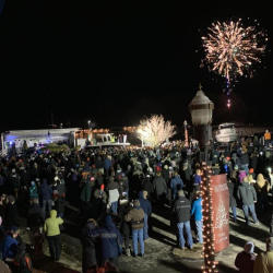 Walleye Drop fireworks