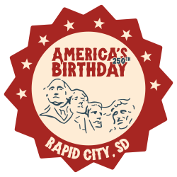 America's Birthday - Rushmore Badge
