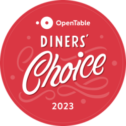 OpenTable Diners' Choice Award