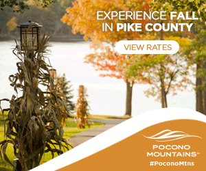 2020 Fall Pike Getaway - Co-Op - Display Ad - Pocono Mountains Visitors Bureau