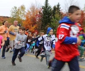 FALL FOLIAGE 5K FOOTRACE / 1 MILE FUN RUN / & 10 MILE TRAIL RACE