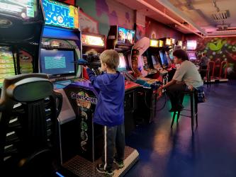 Retro Rush Arcade, Richmond Indiana