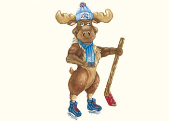 Moose mascot