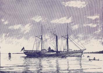 Walk in the water steamship