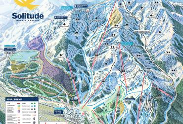 Alta Ski Area Map
