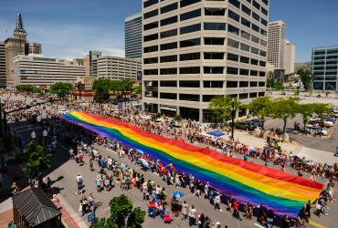 Pride Festival in Downtown Salt Lake