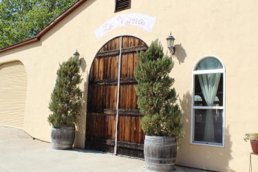 La Vigna Event Center Banquet Room doorway