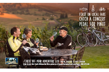 Ad Campaign - Pedal for Pinot