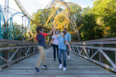 Busch Garden Rollercoaster