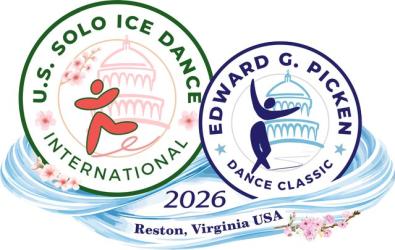 U.S. Solo Ice Dance International & Picken Ice Dance Classic 2026 Logo