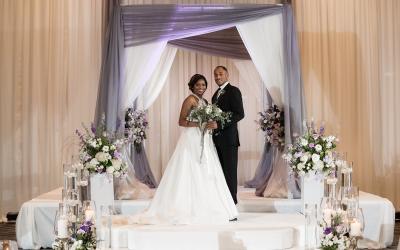 Crowne Plaza Ravinia Wedding Ceremony