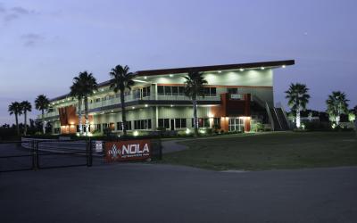 Exterior of the NOLA Motorsports Park in Jefferson Parish, LA