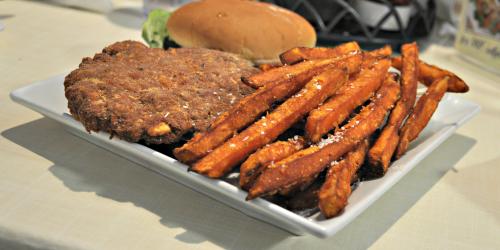 The Dutchmaid Eatery & Gift burger and fries