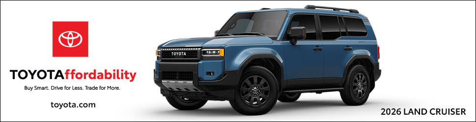 Toyota June 2026 Land Cruiser XL Ad