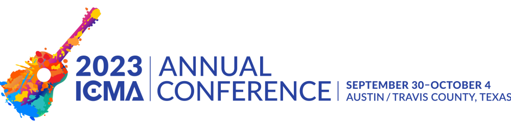ICMA 2023 Annual Conference Logo