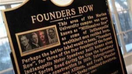 Founders Row Marker