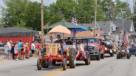 The Pittsboro Freedom Celebration has become so popular that its parade has a new route in 2023. (Photo courtesy of Pittsboro Freedom Celebration on Facebook)