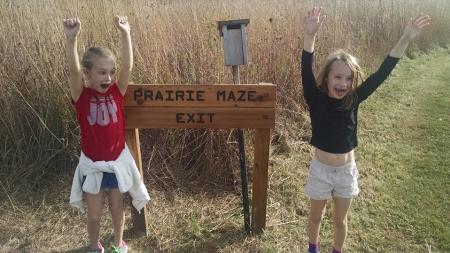 Can you conquer the McCloud Prairie Maze?