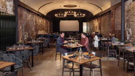 The Prewitt Restaurant & Lounge main floor theater dining room