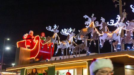 Christmas Under the Stars (Photo Courtesy of Town of Brownsburg Facebook page)