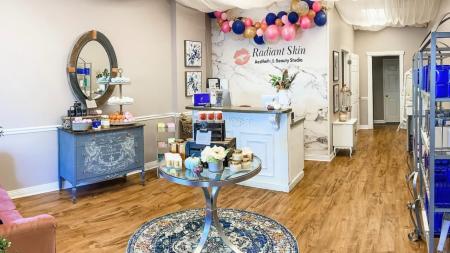 Radiant Skin boutique area (Photo courtesy of Radiant Skin)
