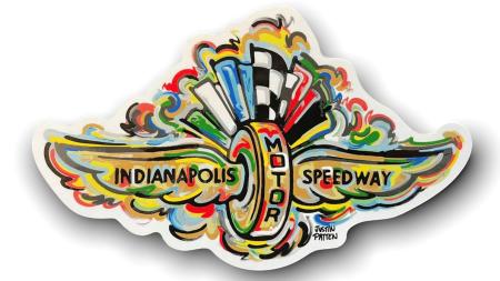 Indianapolis Motor Speedway artwork by Justin Patten