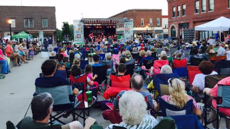 Levi Riggs concert at Summer Sounds on the Square