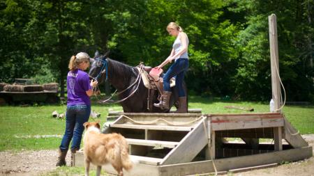 Saddle up at Natural Valley Ranch