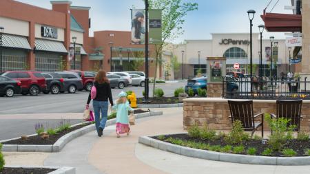 Shoppers at Shops at Perry Crossing