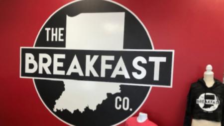 The Breakfast Co. logo designed by Doris and John Maples