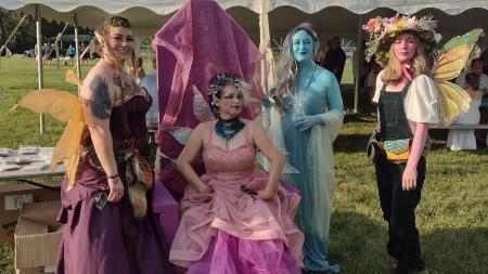 Fairies at the Central Indiana Enchanted Fairy Festival