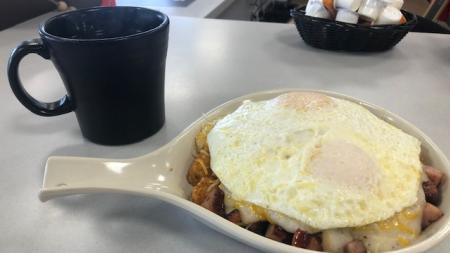The Boss Skillet, a customer favorite at The Breakfast Co.
