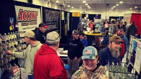 Anglers seeking new gear at the 2021 Indiana Fishing Expo.