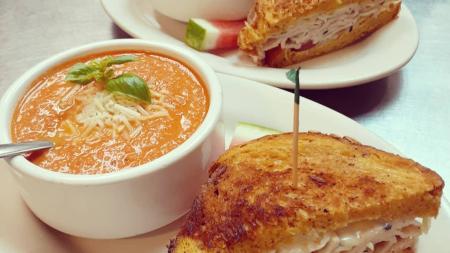 Soup and Salad Combo at Bread Basket (Photo courtesy of Bread Basket on Facebook)