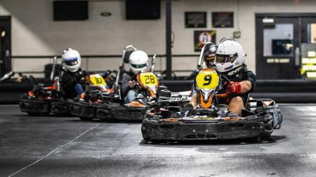 Fulfill your need for speed in nearby Speedway! (Photo courtesy of Speedway Indoor Karting on Facebook)
