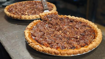 Pecan pie at Rusted Silo (Photo courtesy of Jamie Ward of Cornfields and Highheels)