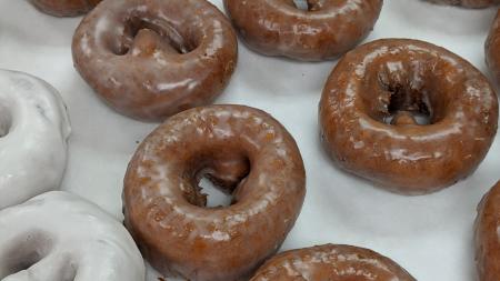 Pumpkin spice cake donuts at Reds Donuts (Photo courtesy of Reds Donuts Facebook Page)