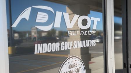 Entrance to Divot Golf Factory